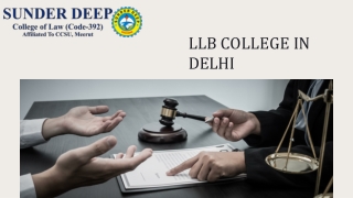 Start your journey with this Law Colleges In Ghaziabad