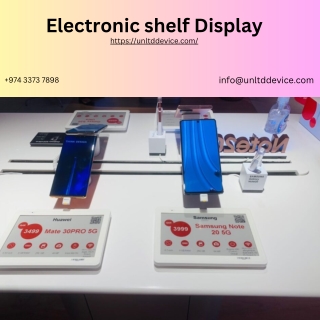 Electronic shelf Display