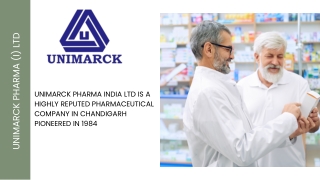 Pharmaceutical Industry In Chandigarh & Top Contract Manufacturers