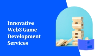 Web3 Game Development Company: Creating Immersive Gaming Experiences