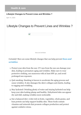 lifestyle-changes-to-prevent-lines-and