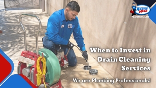 When to Invest in Drain Cleaning Services | Rooter Hero Plumbing & Air