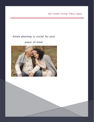 Estate planning is crucial for your peace of mind.