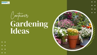 Container Gardening Ideas