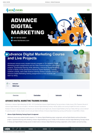 Advance digital Marketing