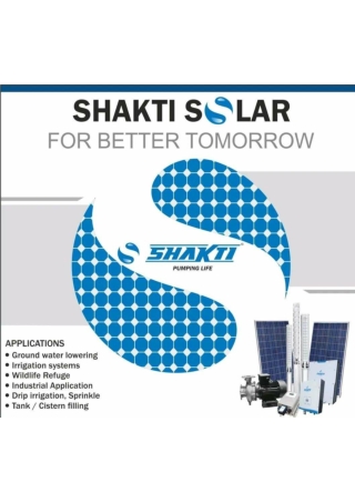 shakti solar pump