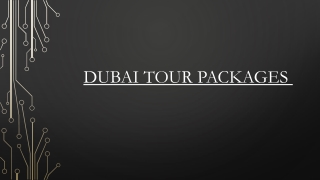 Discover a Wide Variety of Choices to Plan the Perfect Dubai Tour
