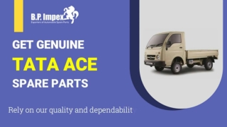 Tata Ace Spare Parts