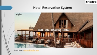 Hotel Reservation System