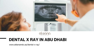 dental x ray in abu dhabi