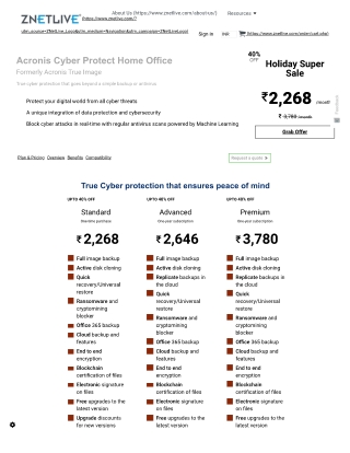 Protect Your Home Office with Acronis Cyber Protect| ZNetLive