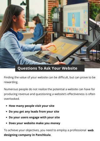 Questions To Ask Your Website