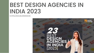 Best Design Agencies in India 2023