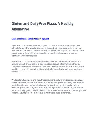 Gluten and Dairy-Free Pizza_ A Healthy Alternative