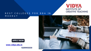 Fulfill Your Dreams With This Top BCA College