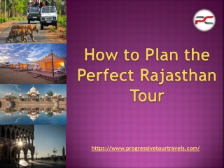 How to Plan the Perfect Rajasthan Tour