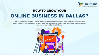 How To Grow your online business in Dallas