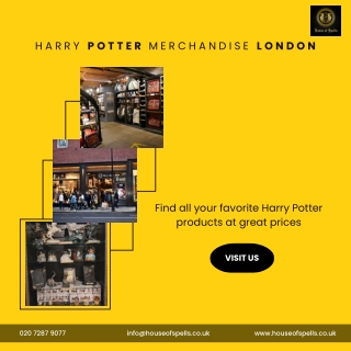 Harry potter merchandise London