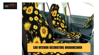 Car Interior Decorators Bhubaneswar