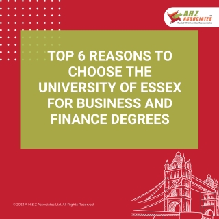 Top 6 Reasons To Choose The University of Essex for Business and Finance Degrees