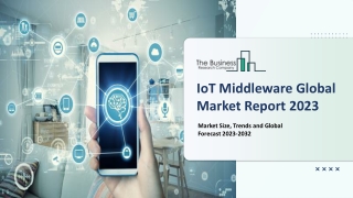 Global IoT Middleware Market Size, Share And Competitive Landscape Till 2032