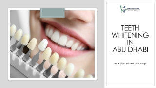 teeth whitening in abu dhabi