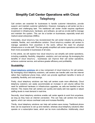 Simplify Call Center Operations with Cloud Technology.docx