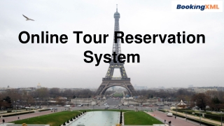 Online Tour Reservation System