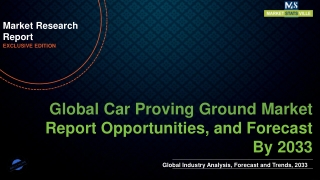 Car Proving Ground Market Worth US$ 9,844.82 million by 2033