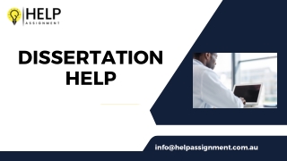 Dissertation Help