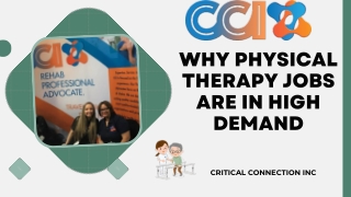 Explore Physical Therapy Jobs in Virginia |Critical Connection Inc