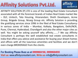 Book New Projects By ??TATA HOUSING?? AffinityConsultant.C