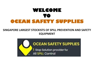 Spill Containment Pallet Singapore  Ocean Safety Supplies