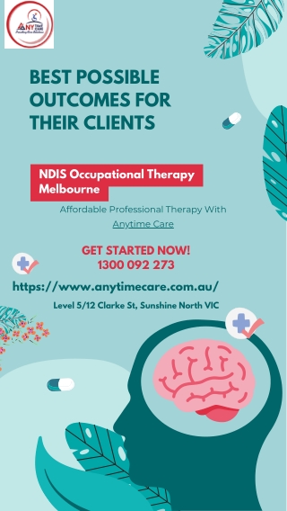 NDIS Occupational Therapy Melbourne