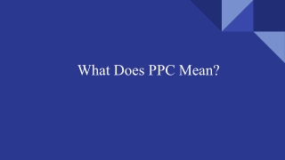_What Does PPC Mean_