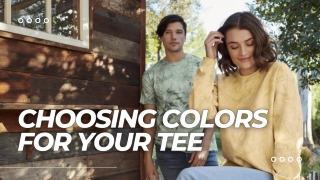 Choosing Colors for your tee