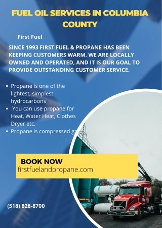 Fuel Oil Services in Columbia County