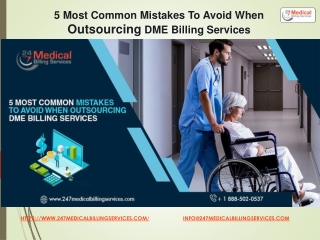 5 Most Common Mistakes To Avoid When Outsourcing DME Billing Services