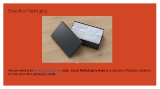Shoe Box Packaging