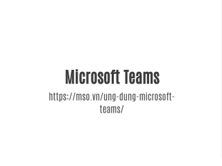 Micorosft Teams