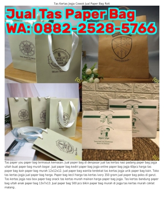 O88ᒿ–ᒿ5ᒿ8–5766 (WA) Jual Paper Bag Gresik Paper Bag Jogja Lucu