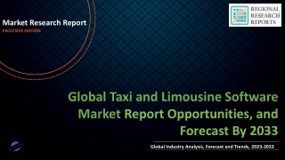 Taxi and Limousine Software Market Demand and Growth Analysis with Forecast up to 2033