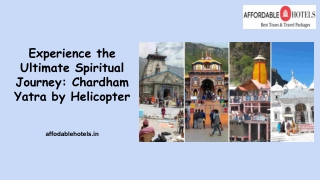 Experience the Ultimate Spiritual Journey_ Chardham Yatra by Helicopter