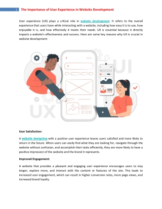 The Importance of User Experience in Website Development