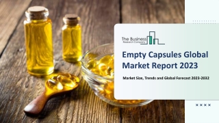 Empty Capsules Market