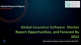 Insurance Software Market Future Landscape To Witness Significant Growth by 2033