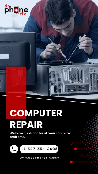 Computer Repair Shop in SW Calgary