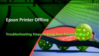 Epson Printer Not Printing: How to Fix the Issue and Get Your Printer Working Ag