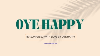 Oye Happy|Techmojito