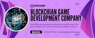 Blockchain Gaming Solutions in Dubai: Empowering Your Gaming Experience